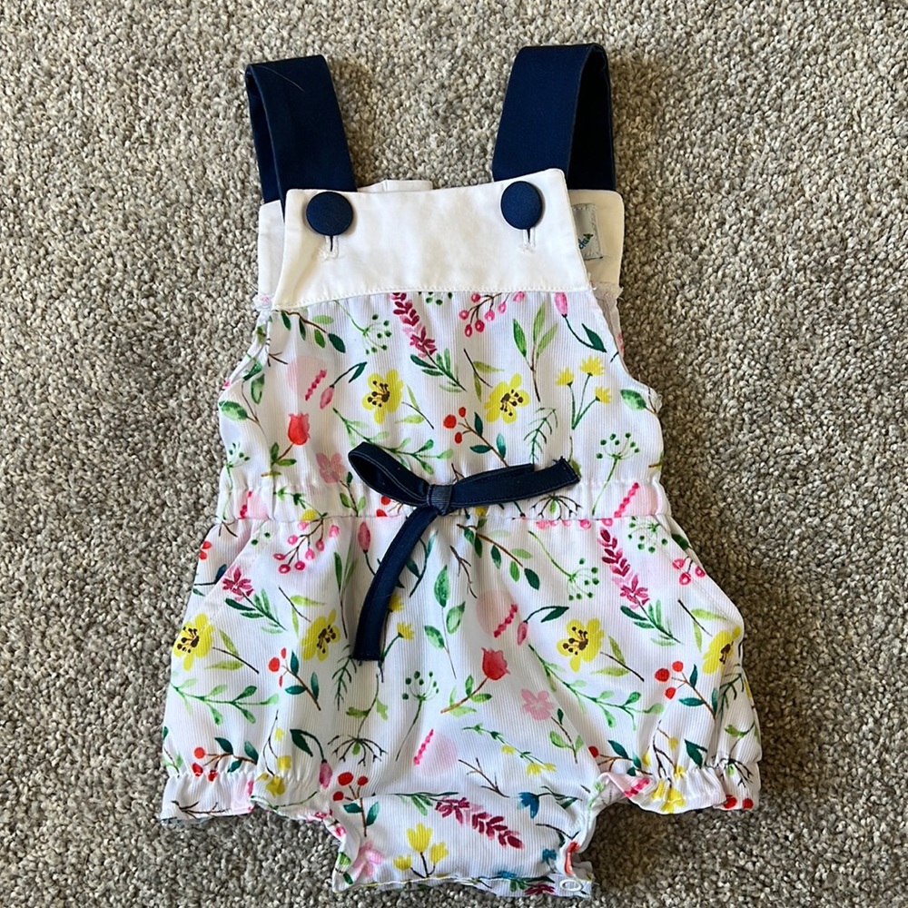Busy Bees Smocks Floral Jumper size 3 months
